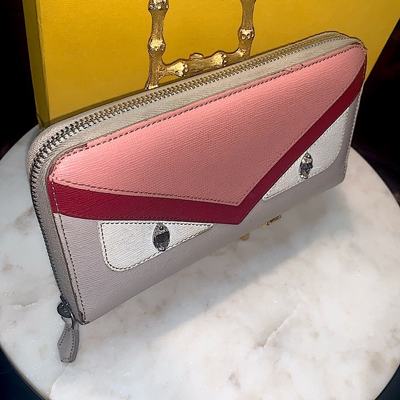 FENDI MONSTER ZIPPY WALLET LONG - Picture 3 of 13